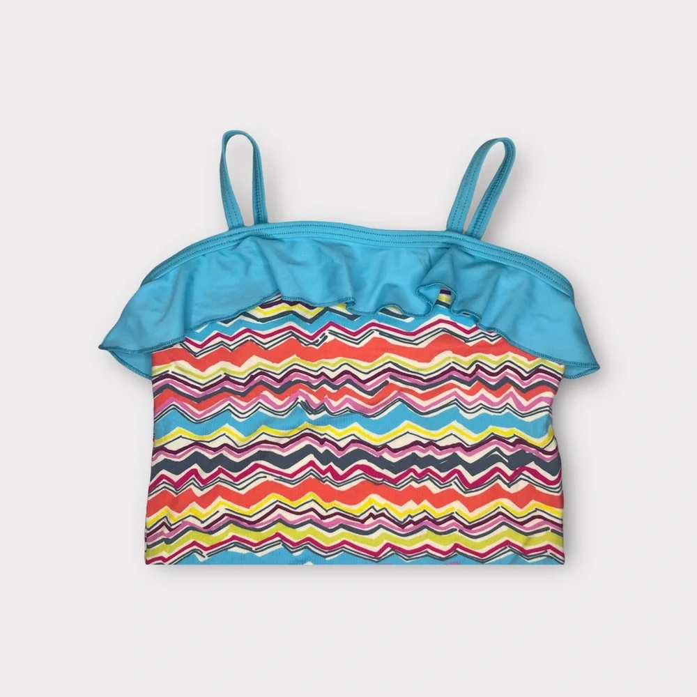 Tea Collection Colorful Chevron Swimsuit